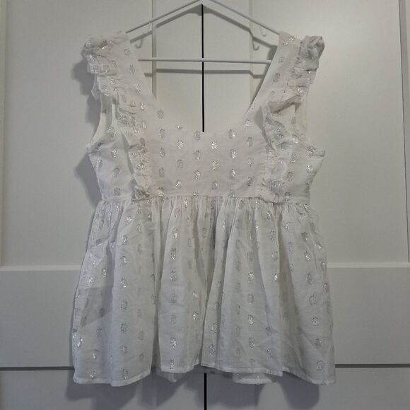 Jachs girlfriend New York polka dot top - Picture 3 of 10